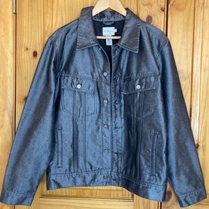 Calvin Klein Men’s Silver Denim Jacket